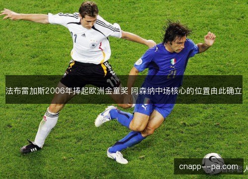 法布雷加斯2006年捧起欧洲金童奖 阿森纳中场核心的位置由此确立